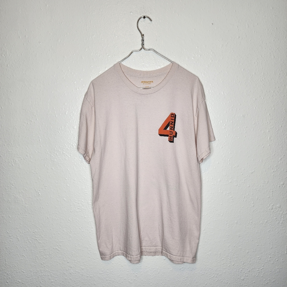 Fourever by 4 Hunnid YG T Shirt White Size Large